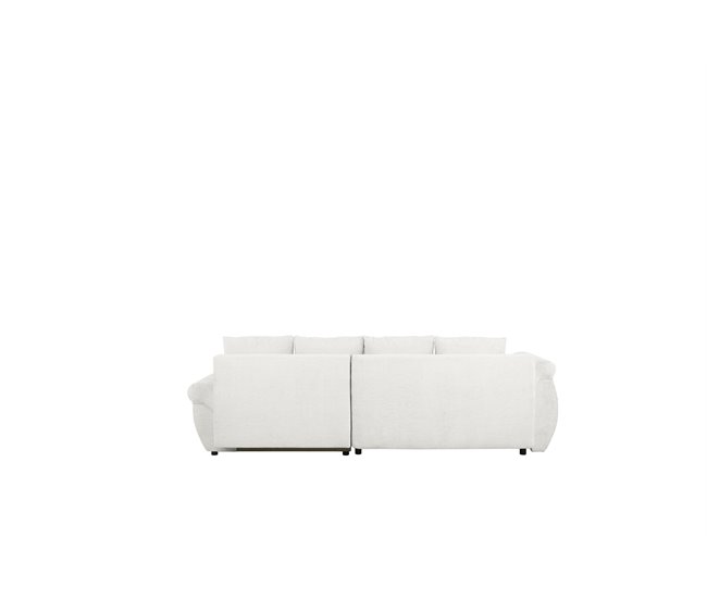 Chaise longue com cama e arca EDEN Branco