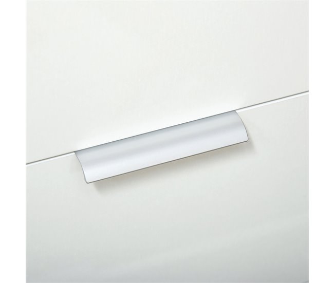 Aparador de Sala de Estar Melamina de Madeira HOMCOM Branco