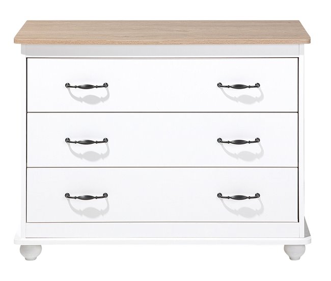 Beliani Cómoda EVERETT Branco