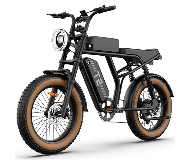 Urlife t2 e-bike - motor 250w bateria 48v 15.6ah