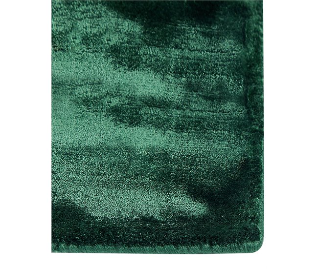 Beliani Pelos curtos GESI II 200x300 Verde Escuro