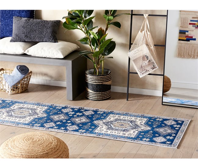 Beliani Pelos curtos PARVAKADLI 60x200 Azul