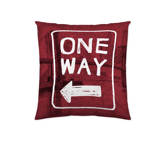 CAPA DE ALMOFADA VAZIA WAY Estampado