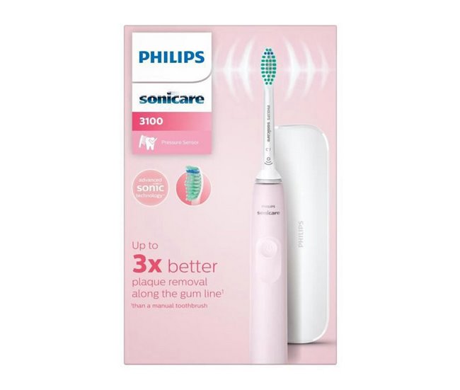 Escova de Dentes Elétrica SONICARE HX3673 / 11 Series 3000 Rosa