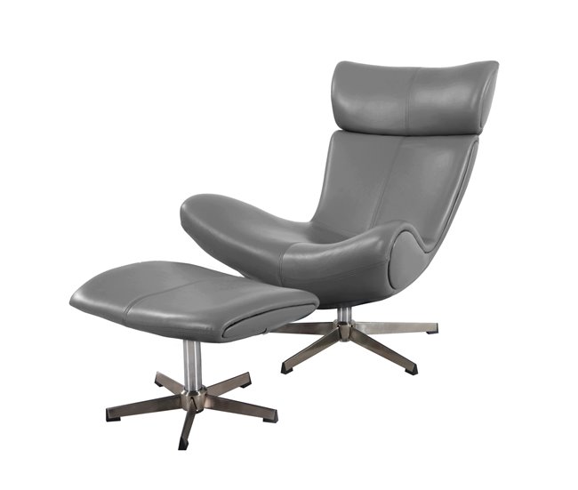 Cadeirão relax Manual BETA  Cinza