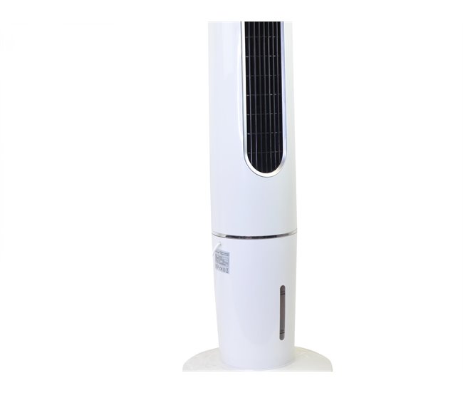 Ar condicionado evaporativo de torre digital com controlo remoto Branco