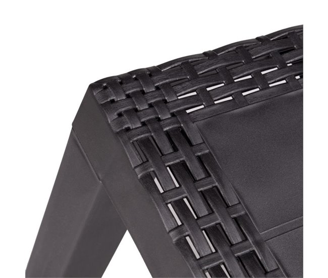 Mesa de centro exterior Nua 59x46 Antracite