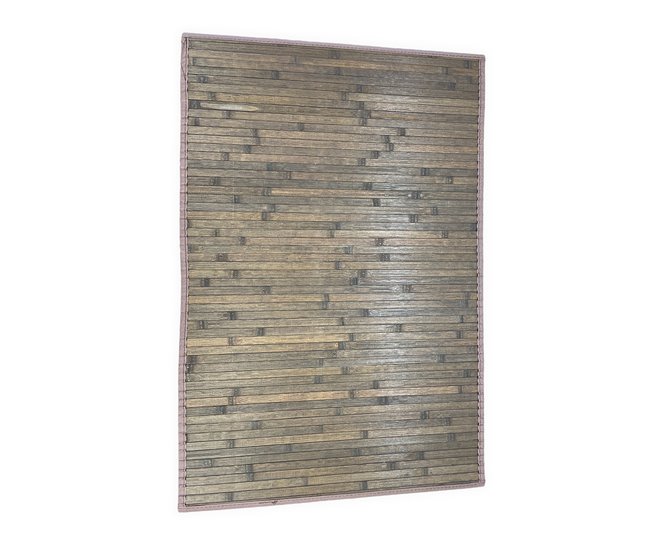  Acomoda Textil - Alcatifa de bambu para interior e exterior. 60x90 Castanho