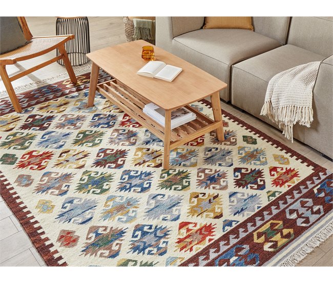 Beliani Kilim AKNALICH 160x230 Multicor