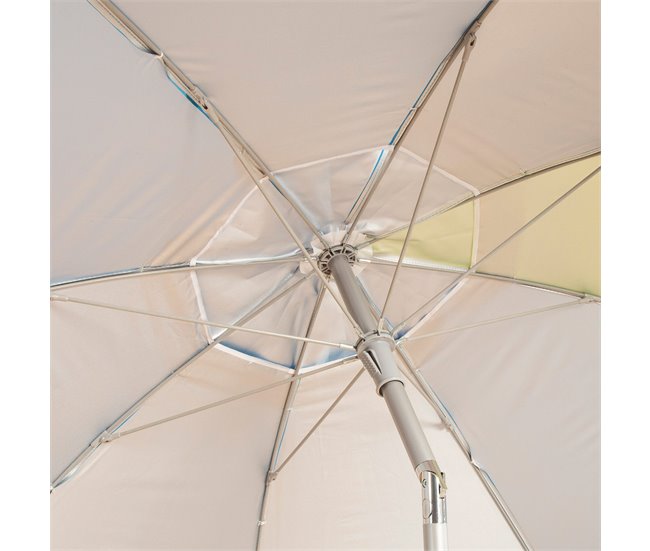 Aktive Guarda-sol de praia com capa (envio aleatório) Azul/ Verde