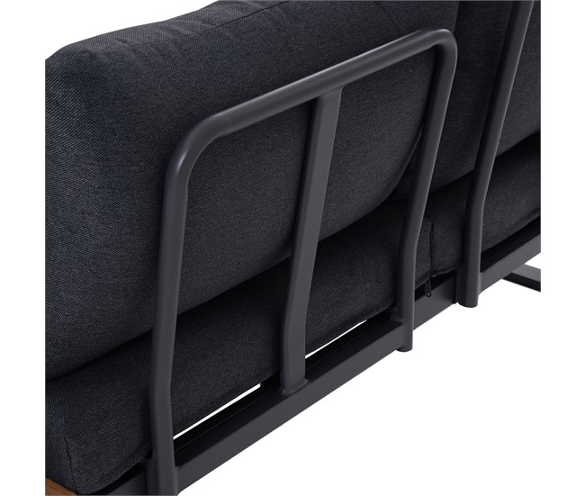 Set de jardim CORNER cor antracite Antracite
