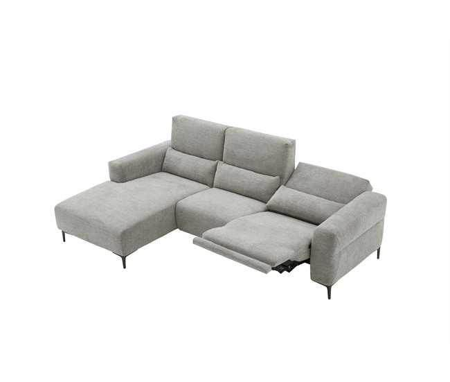 Chaise longue relax elétrica LEANIS Bege