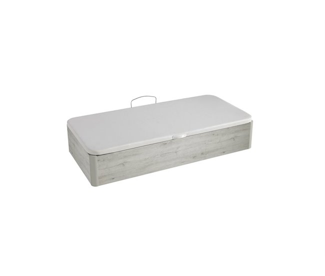 Sommier LATERAL 3D extra capacidade Carvalho Cinza