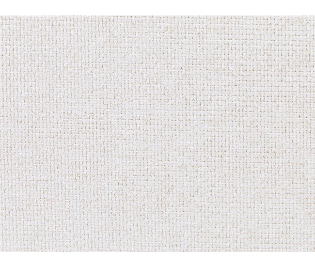 Beliani Cama com estrado Poliéster MILLAY 196x211 Branco/ Bege