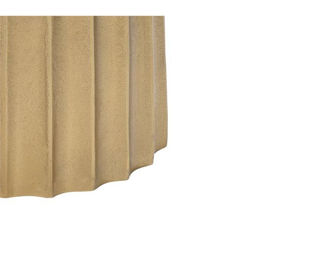 Beliani Mesa auxiliar OUYEN Dourado