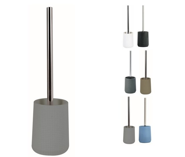 Bathrow Brush and Norden Suporte Cinza Claro