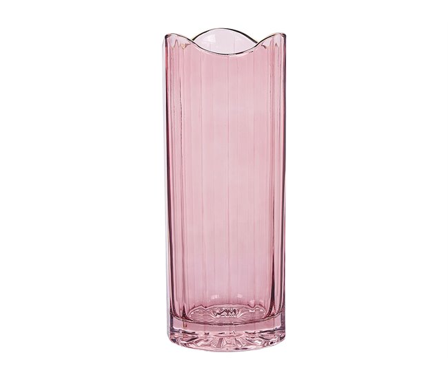 Beliani Jarro de flores PERDIKI Rosa