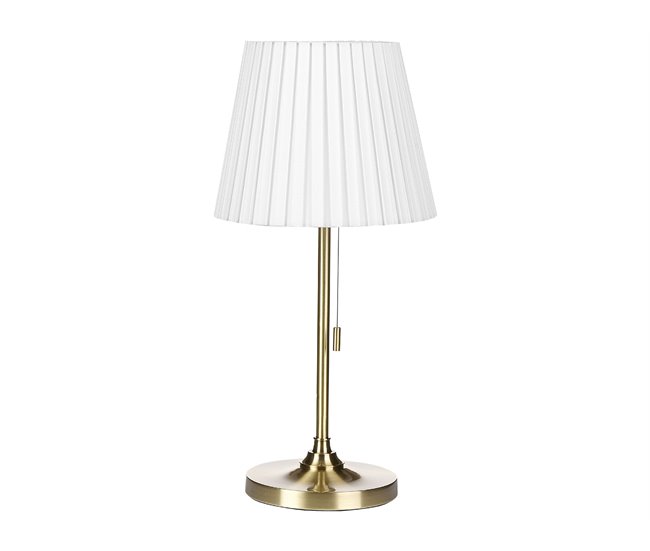 Beliani Candeeiro de mesa TORYSA Dourado