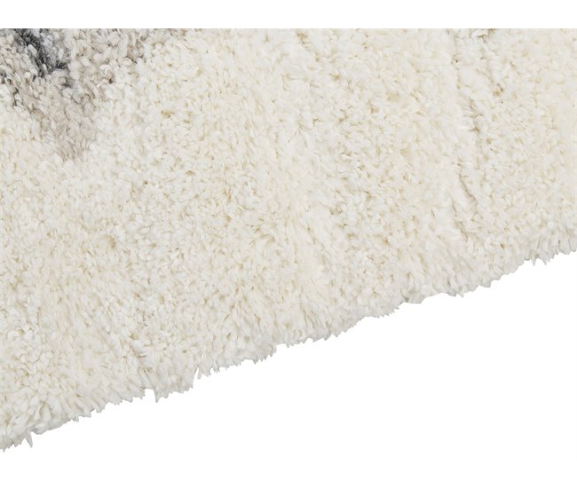 Beliani Shaggy (pelos longos) MASIS 80x150 Cinza Escuro