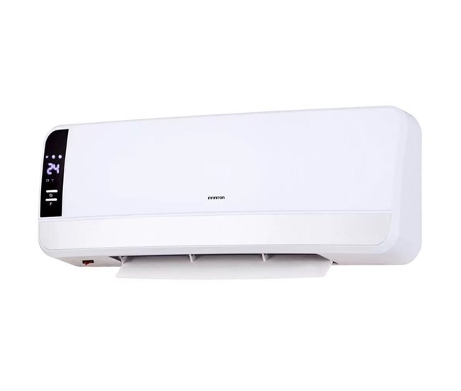 Aquecedor de parede cerâmico Infiniton HCW-5207 - 2000W Branco/cinza