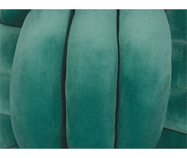 Beliani Almofada decorativa MALNI 30x30 Cinza