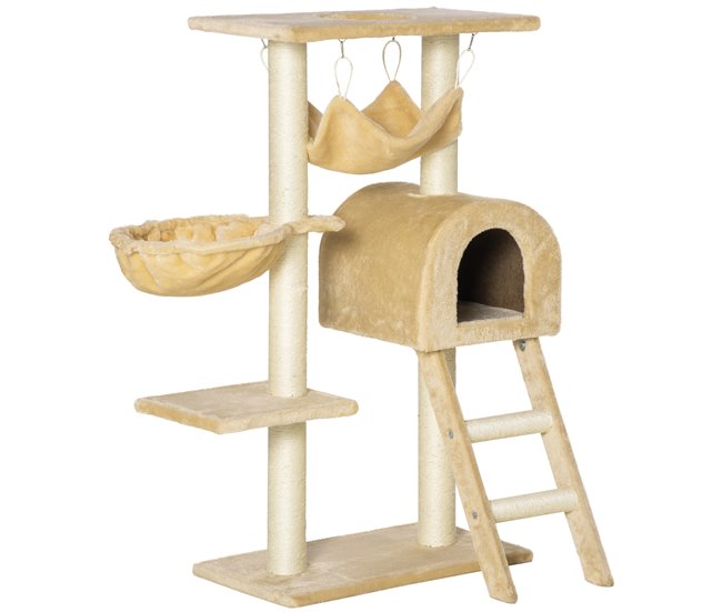 Árvore Arranhador para Gatos Bege