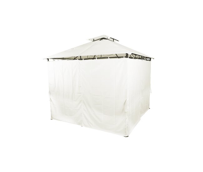 Pérgola CIRA 283x300x300cm cor bege Bege