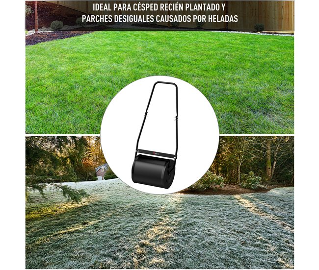 Aço do rolo Aço DURHAND, varanda e jardim - manutenção de jardim Preto