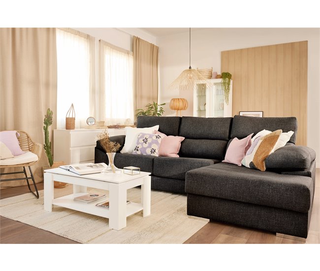 Chaise longue NOEMI Antracite