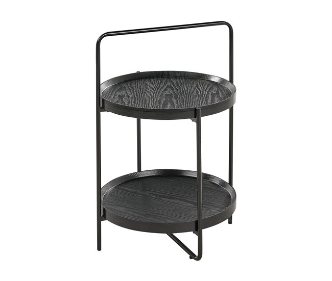 Beliani Mesa de apoio EVART Preto