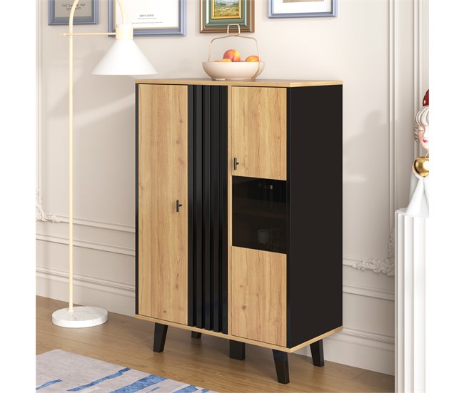 Aparador com 2 portas Natural