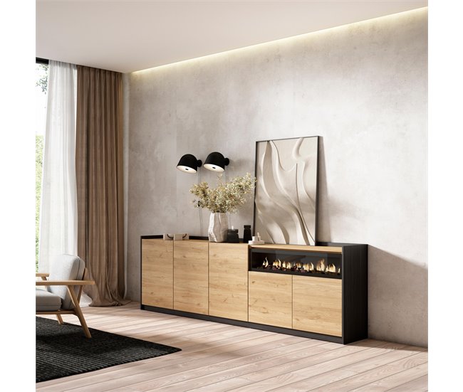 Aparador SOKKEL 260 Carvalho