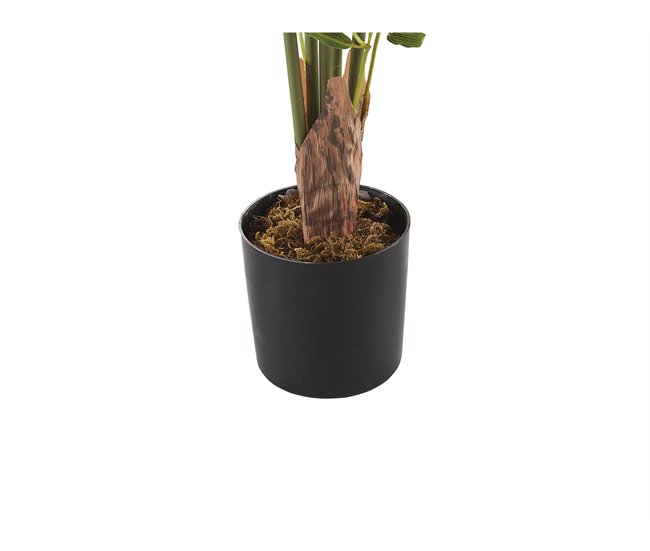 Beliani Planta artificial BAMBUSA VULGARIS Verde