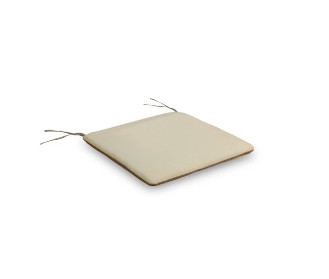Almofada de cadeira reversível 42x38 Castanho