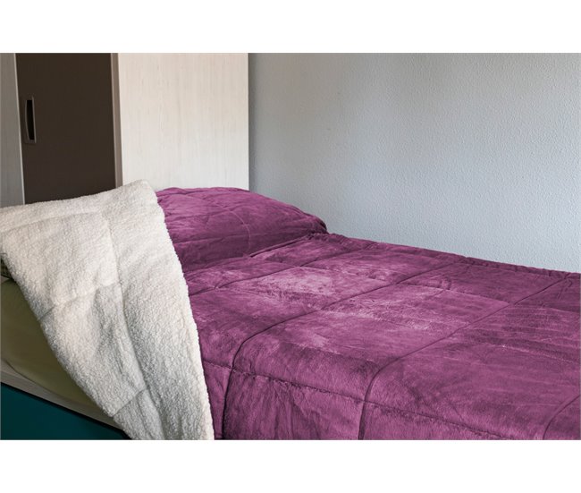 Edredão HIMALAYA camas 90cm cor magenta FÚcsia