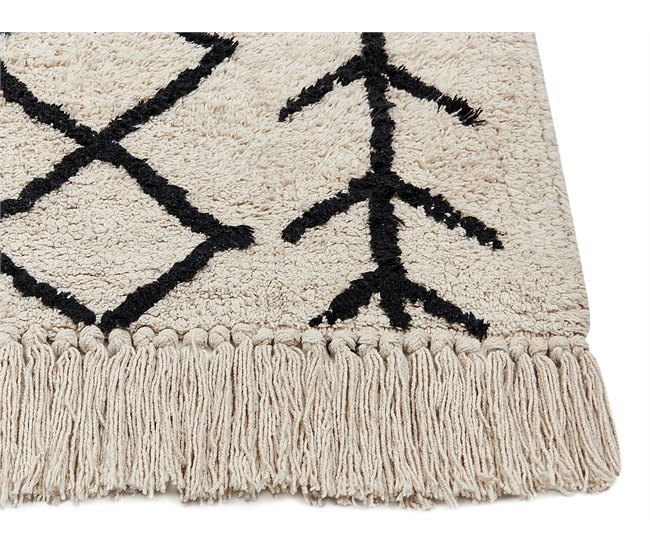 Beliani Pelos curtos BOZKIR 160x230 Bege