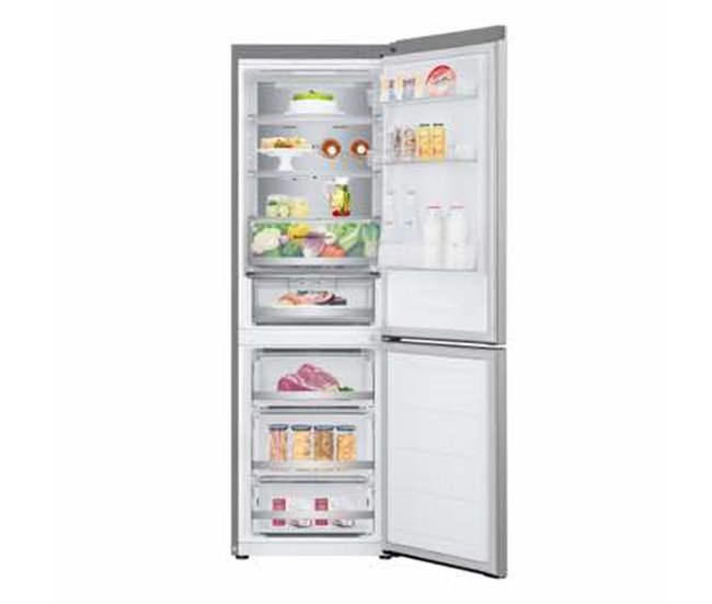Combinado LG GBV5150DPY 344 litros no frost Inoxidavel