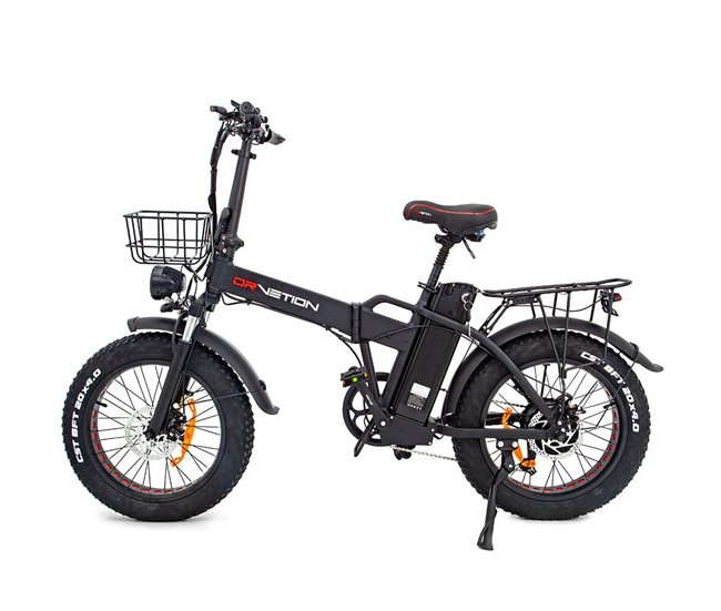 Bicicleta elétrica DrveTion AT20 - Potência 750W Bateria 48V20Ah Preto
