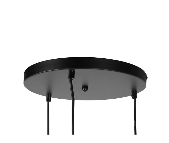 Beliani Candeeiro de tecto LADON Transparente