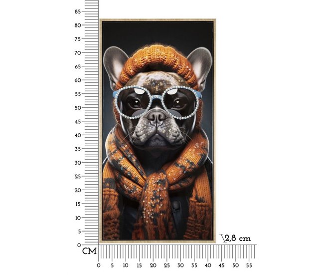 Impressão em Tela Cão 11 Multicor