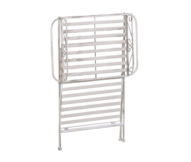 Beliani Mesa de apoio ANCUD 53x40 Branco