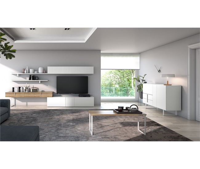 Módulo baixo 3 portas OSLO 150 cm branco Branco