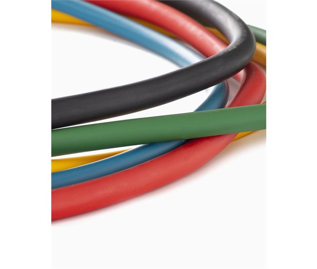 Kit 5 elásticos de resistência - BOOMFIT Multicor