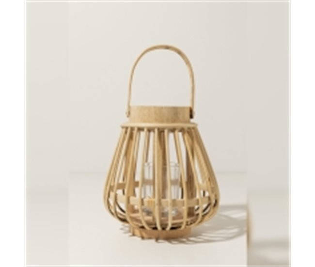 WELL HOME - Lanterna de vime "Rania" Branco
