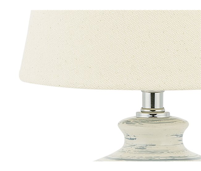 Beliani Candeeiro de mesa ROSANNA Bege