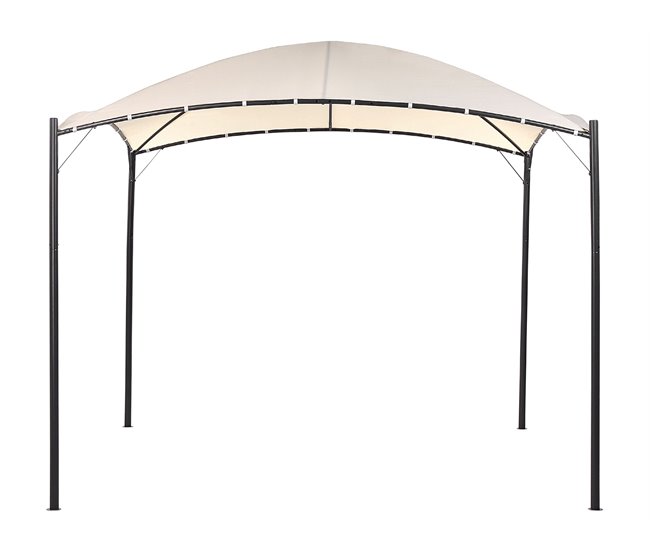 Beliani Pérgola de Jardim VOMERO 305x305 Bege