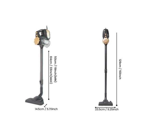 SUPERLEX SVC007DE Aspirador de Mão - 600W Cinza