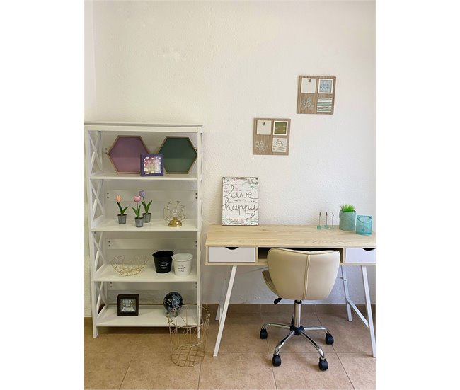 Beliani Estante FOSTER 80 Branco