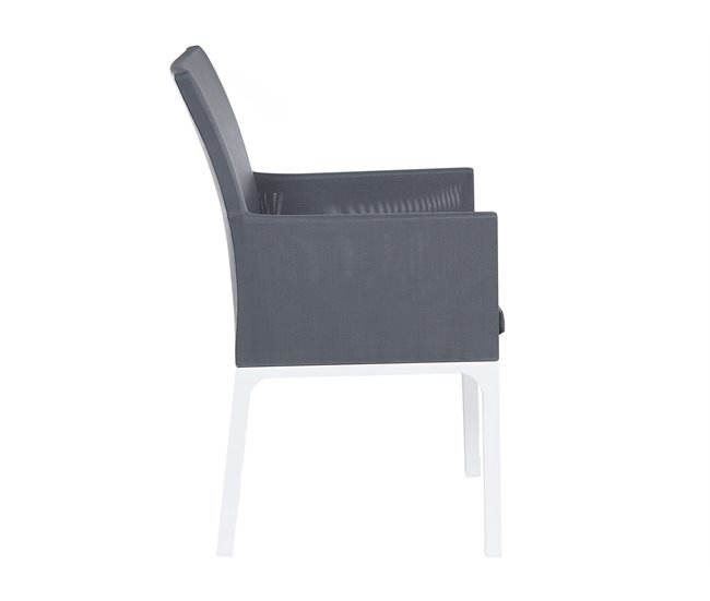 Beliani Conjunto de refeição BACOLI Branco/ Bege