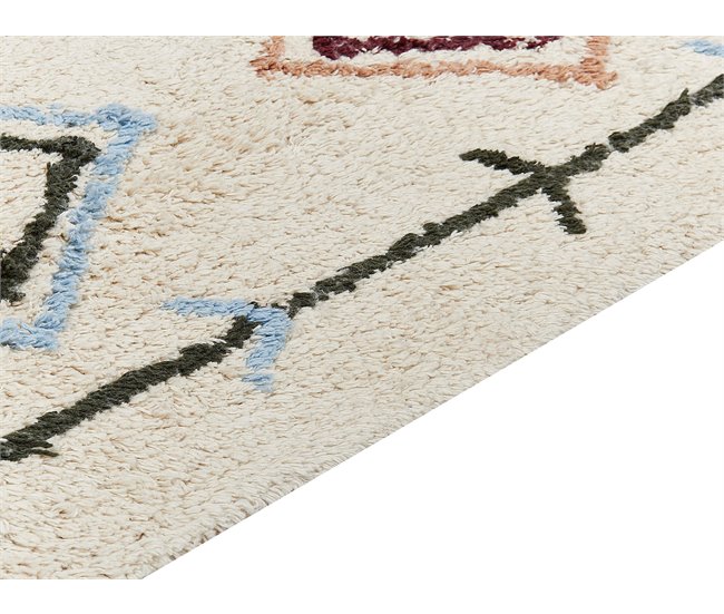 Beliani De tejido plano CORUM 80x150 Bege